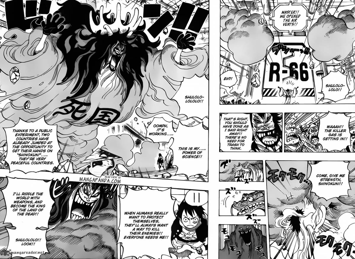 One Piece Chapter 691 - Page 12 in English