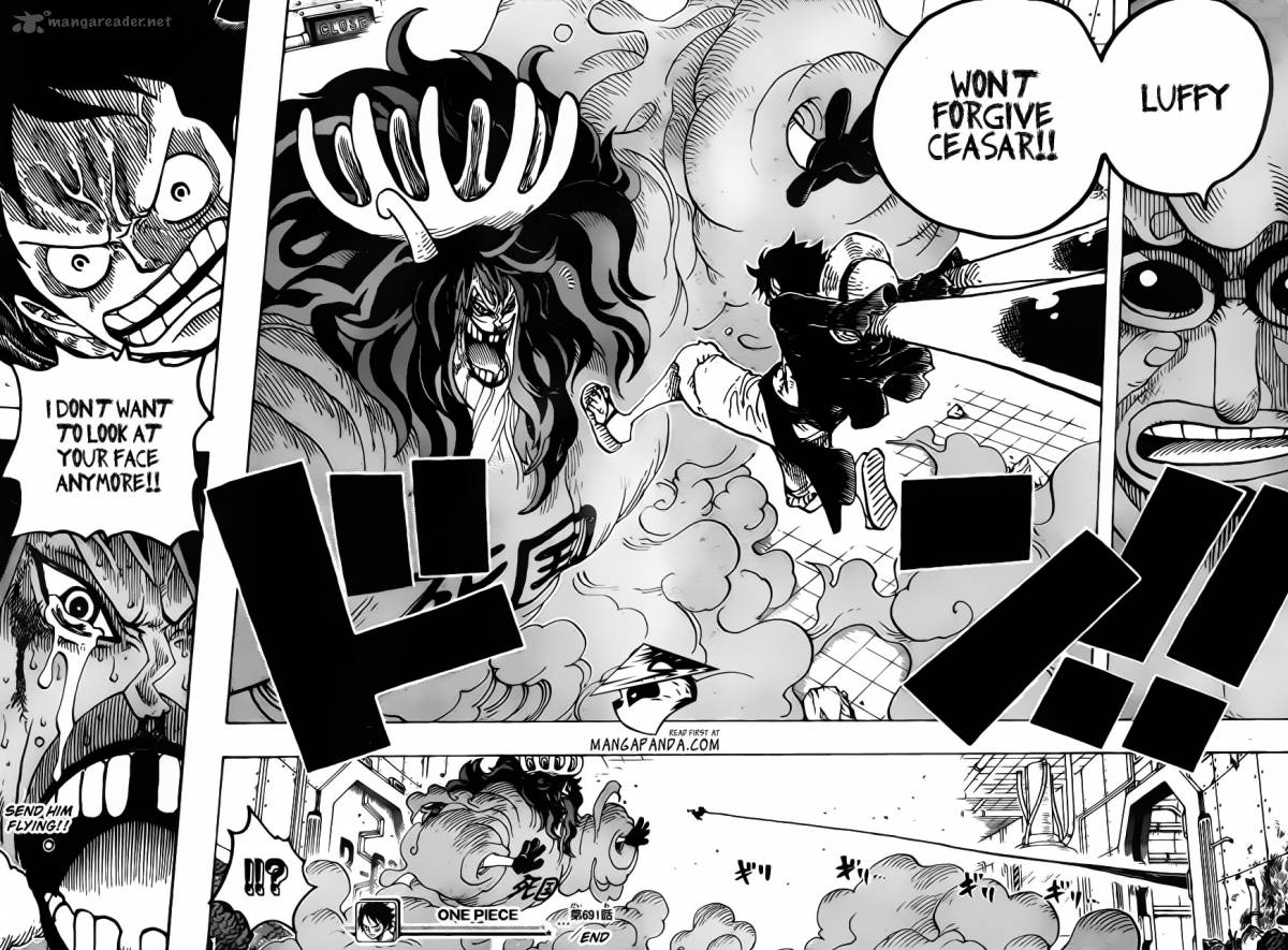 One Piece Chapter 691 - Page 17 in English