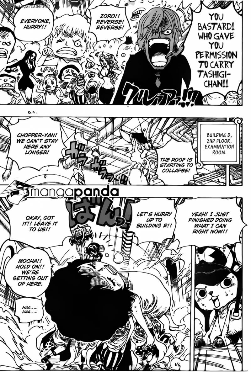 One Piece Chapter 691 - Page 5 in English