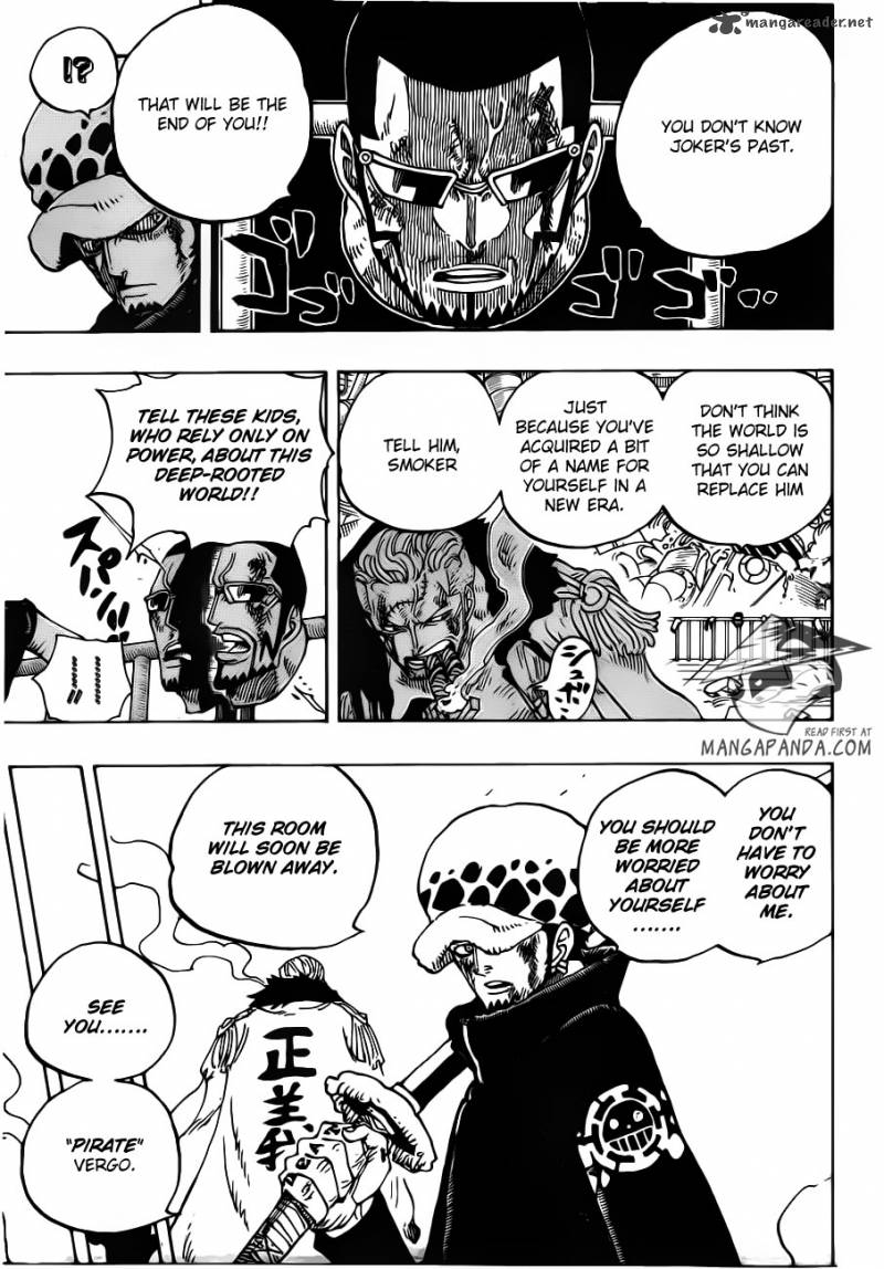 One Piece Chapter 691 - Page 7 in English