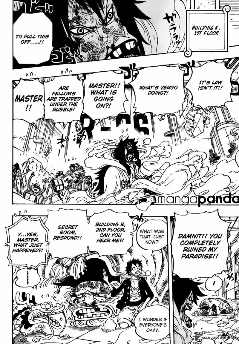 One Piece Chapter 691 - Page 8 in English