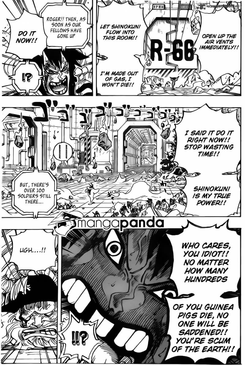 One Piece Chapter 691 - Page 9 in English