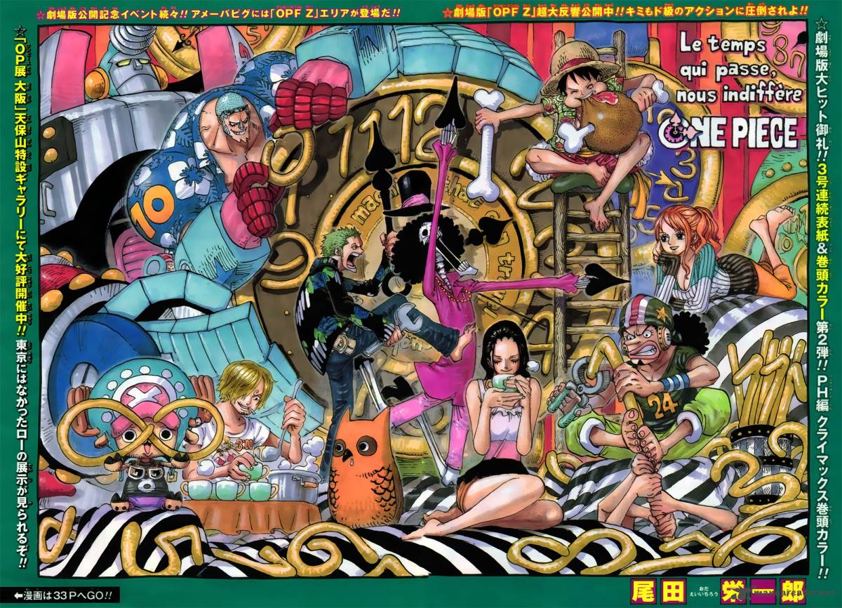 One Piece Chapter 692 - Page 4 in English