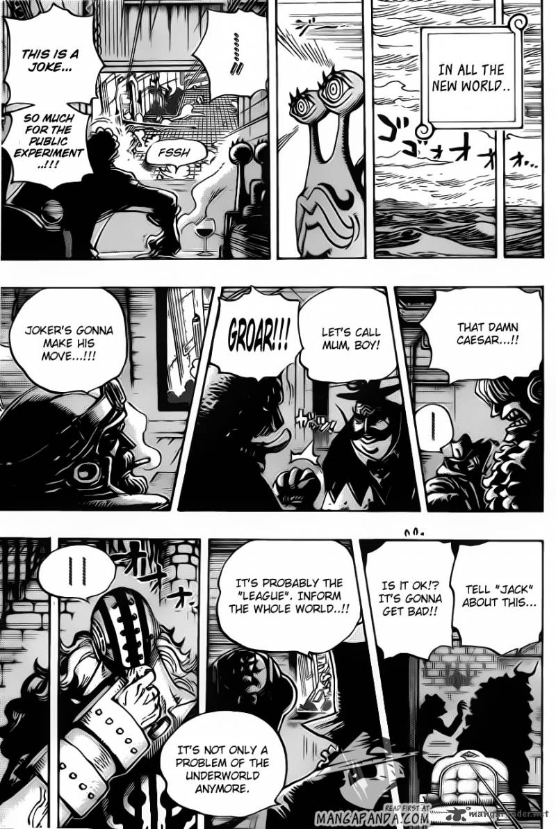 One Piece Chapter 692 - Page 8 in English