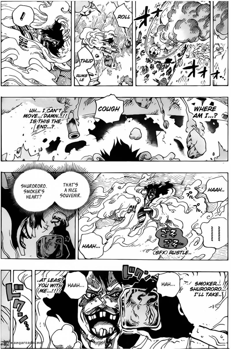 One Piece Chapter 693 - Page 13 in English