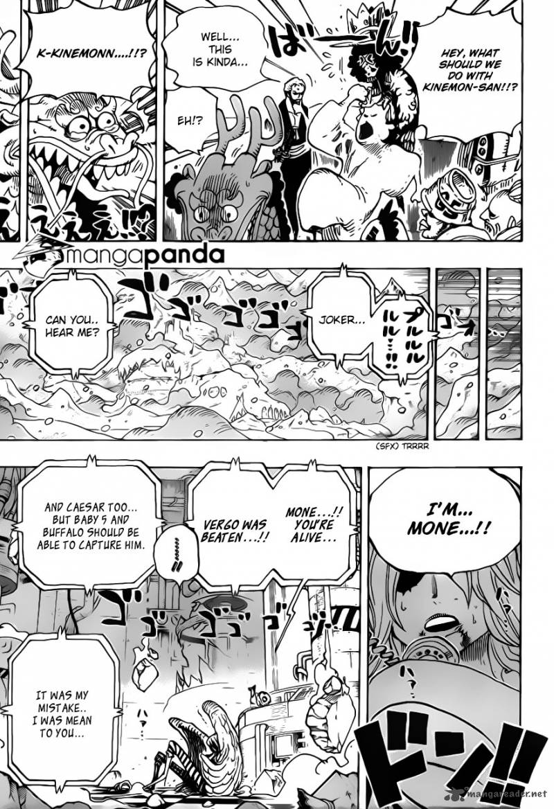 One Piece Chapter 693 - Page 17 in English