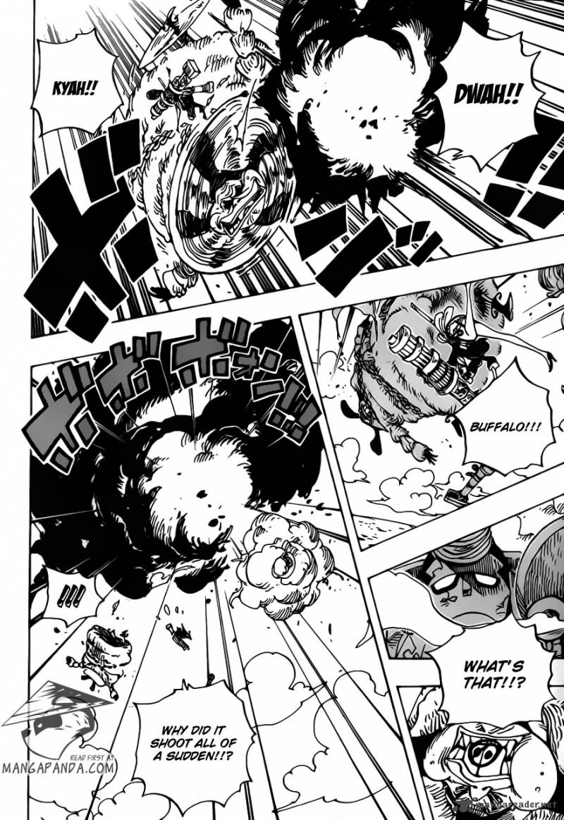 One Piece Chapter 693 - Page 6 in English