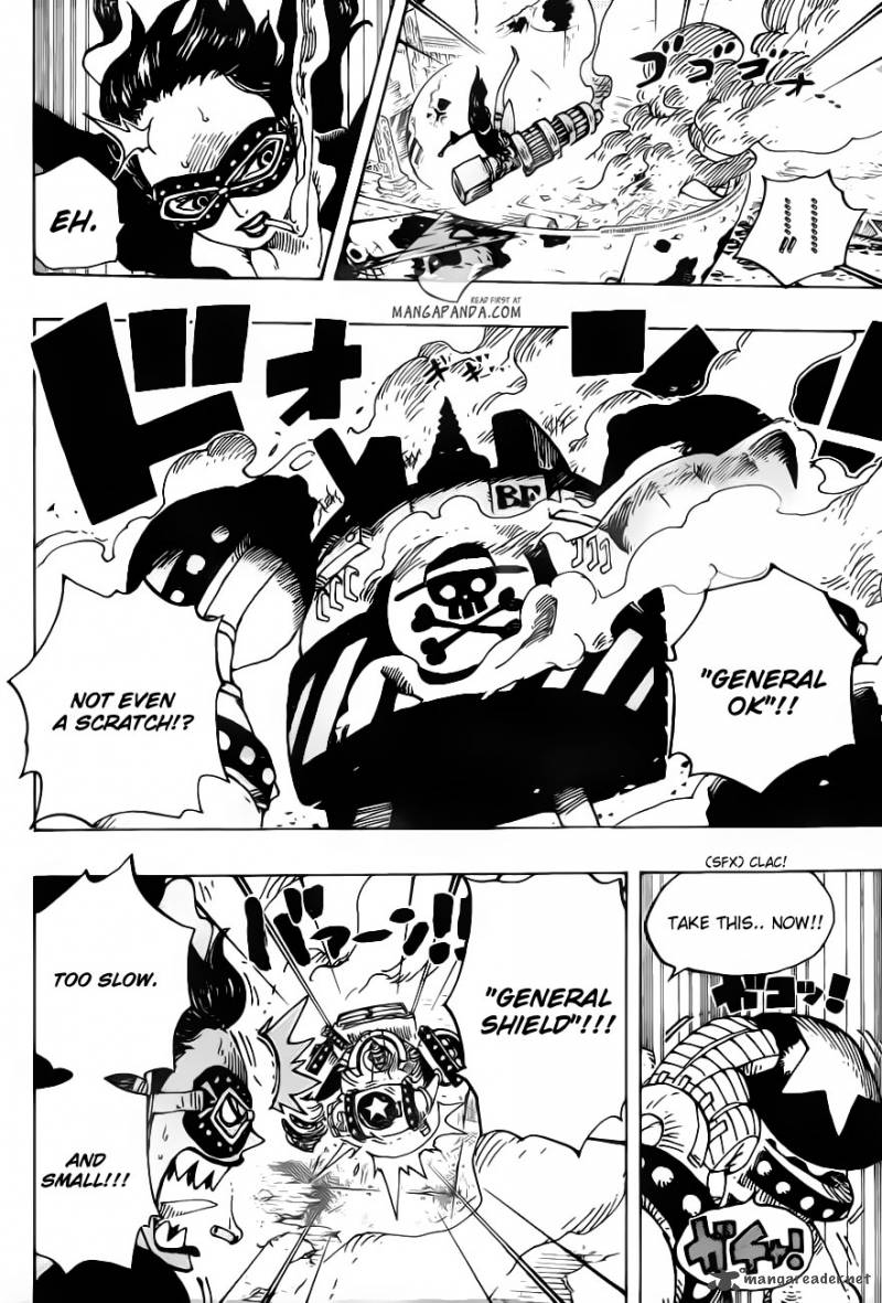 One Piece Chapter 693 - Page 8 in English