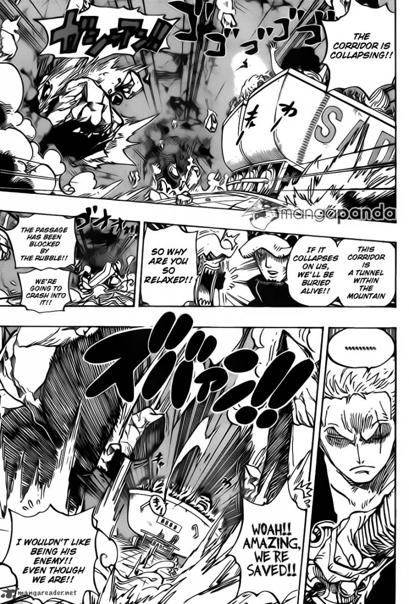 One Piece Chapter 694 - Page 11 in English