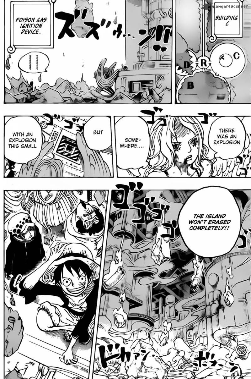 One Piece Chapter 694 - Page 12 in English