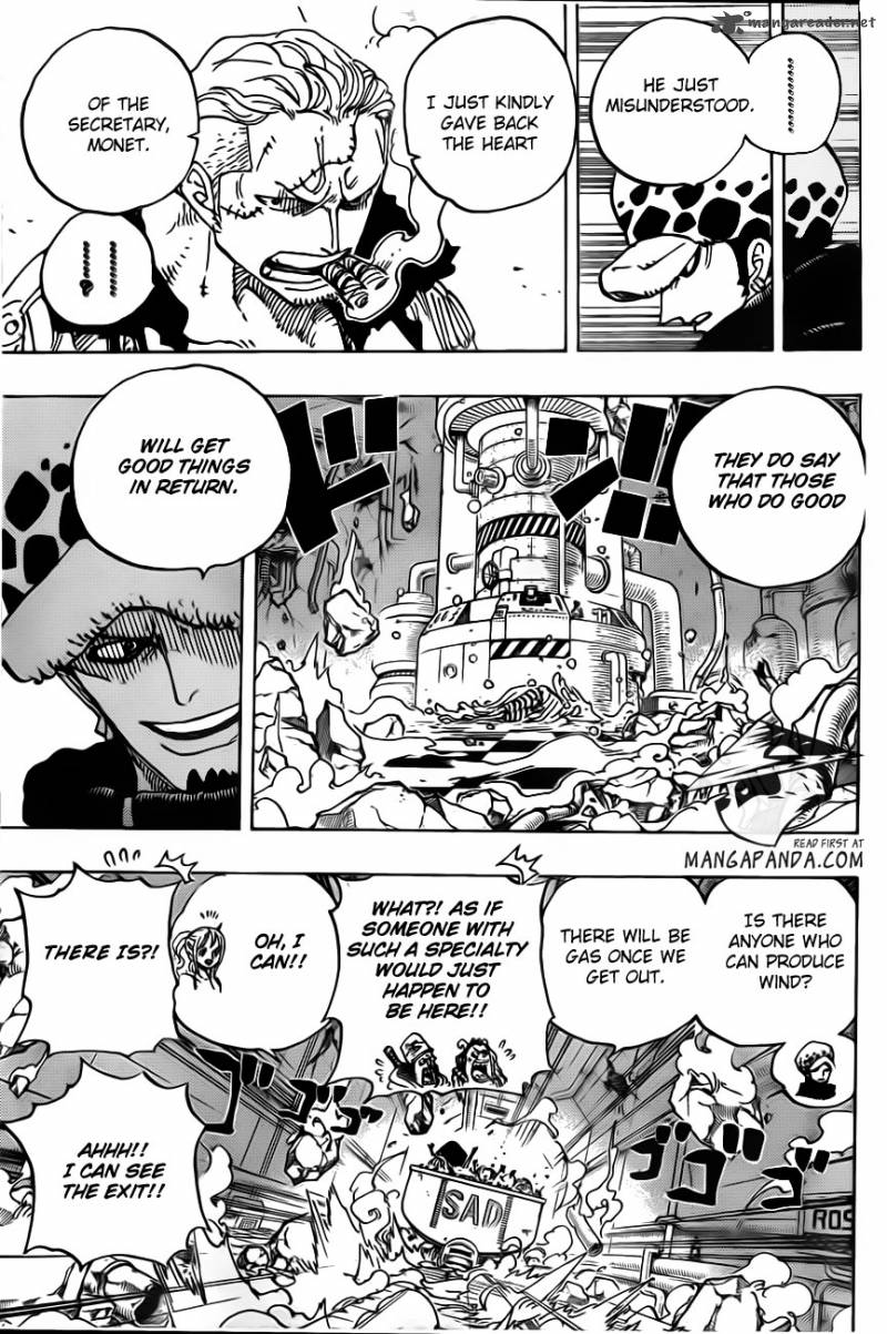One Piece Chapter 694 - Page 17 in English