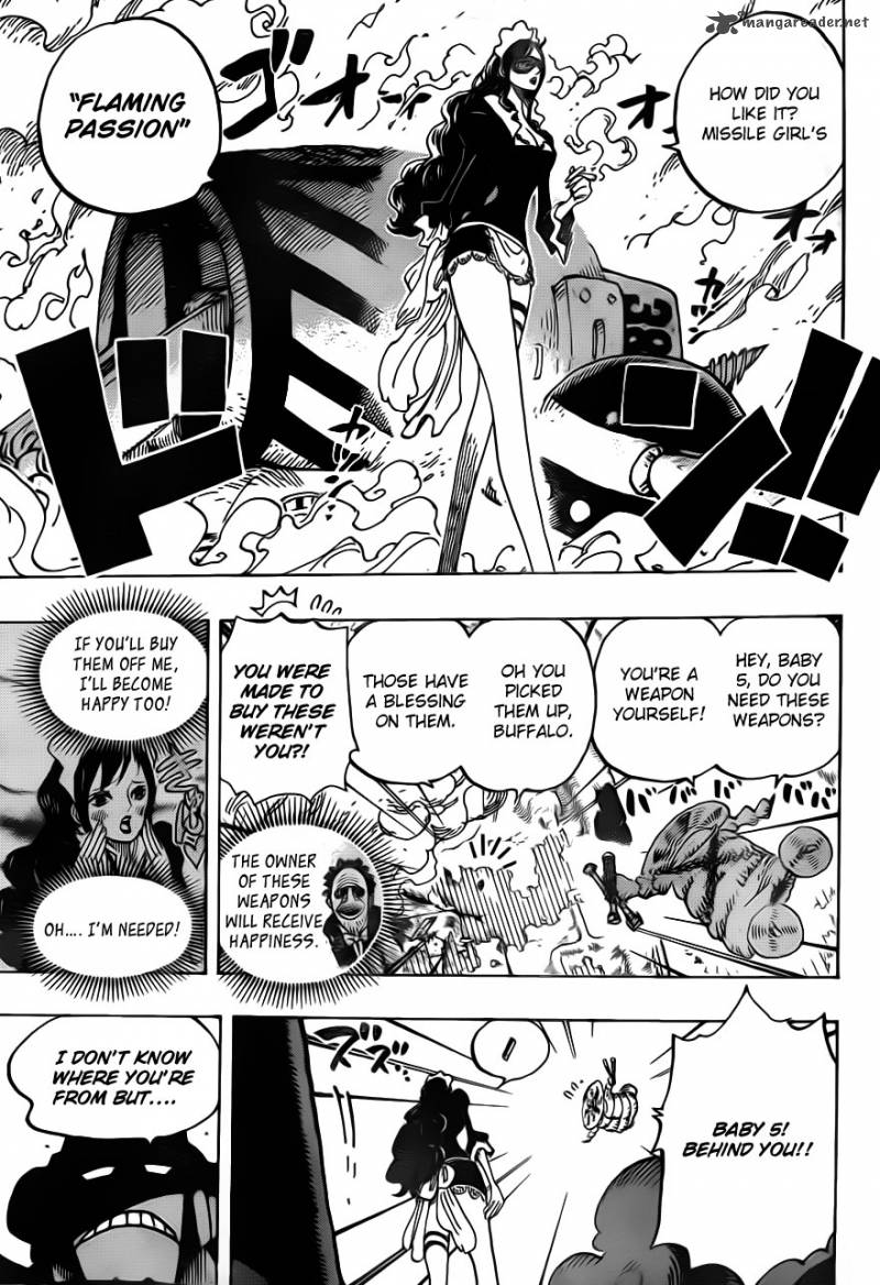 One Piece Chapter 694 - Page 5 in English