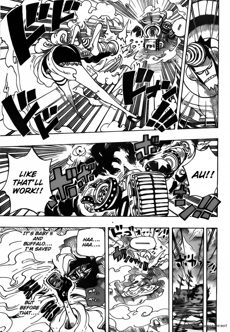 One Piece Chapter 694 - Page 7 in English