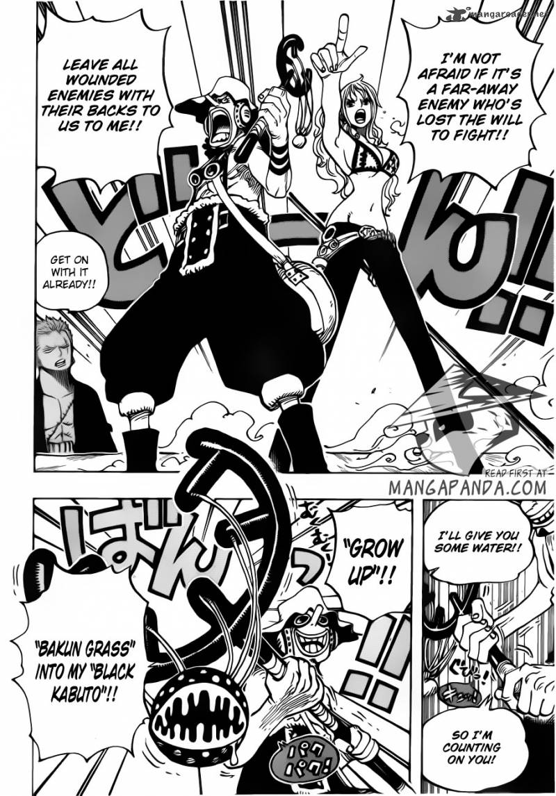 One Piece Chapter 695 - Page 12 in English