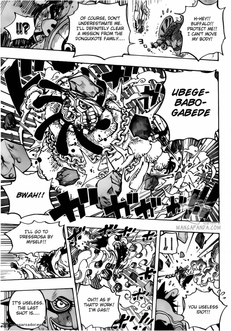 One Piece Chapter 695 - Page 17 in English