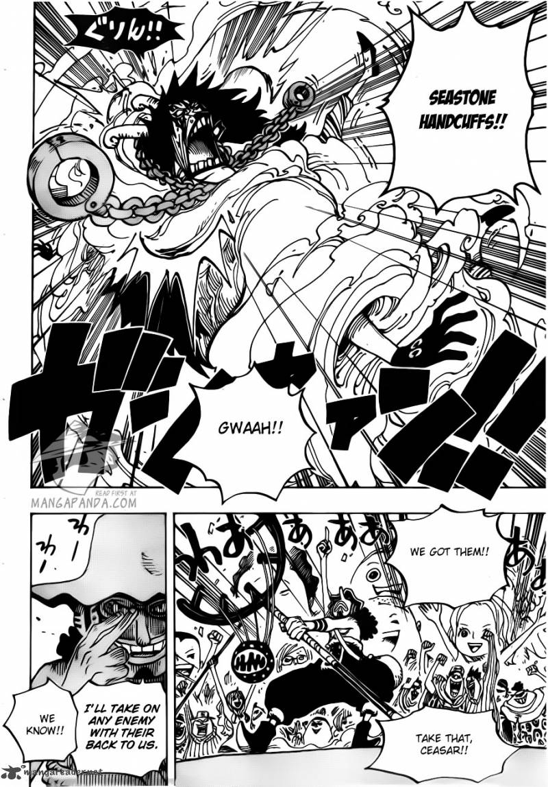 One Piece Chapter 695 - Page 18 in English