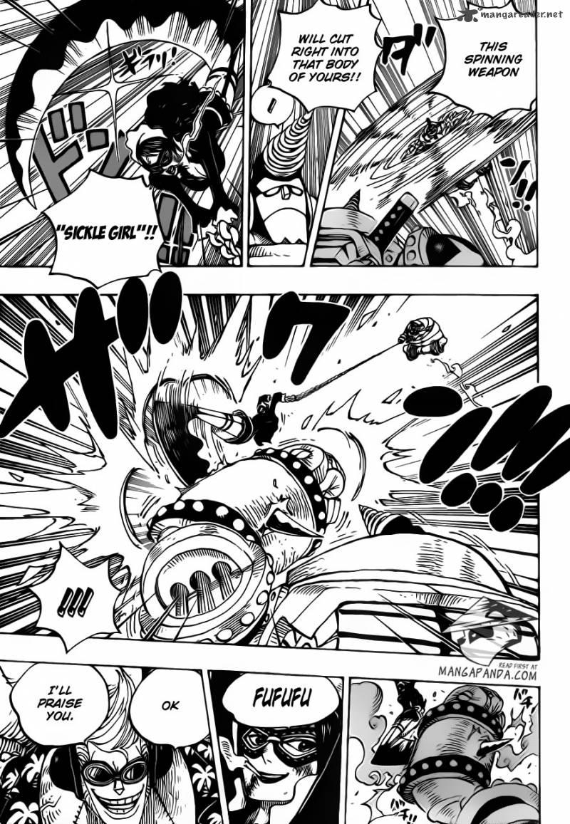 One Piece Chapter 695 - Page 5 in English