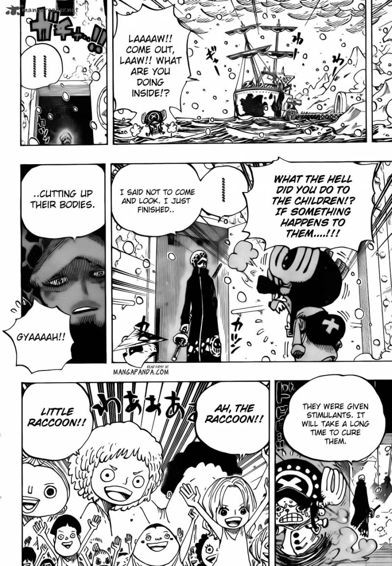One Piece Chapter 696 - Page 10 in English
