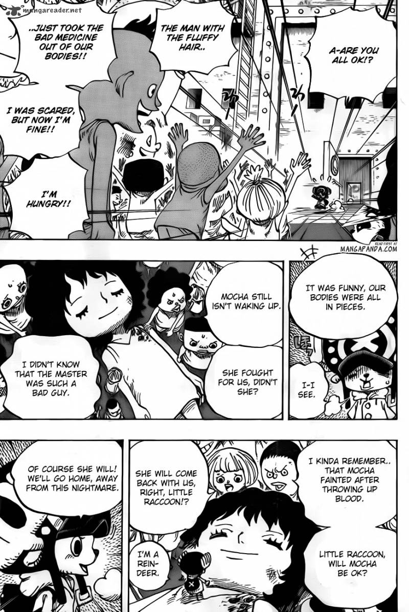 One Piece Chapter 696 - Page 11 in English