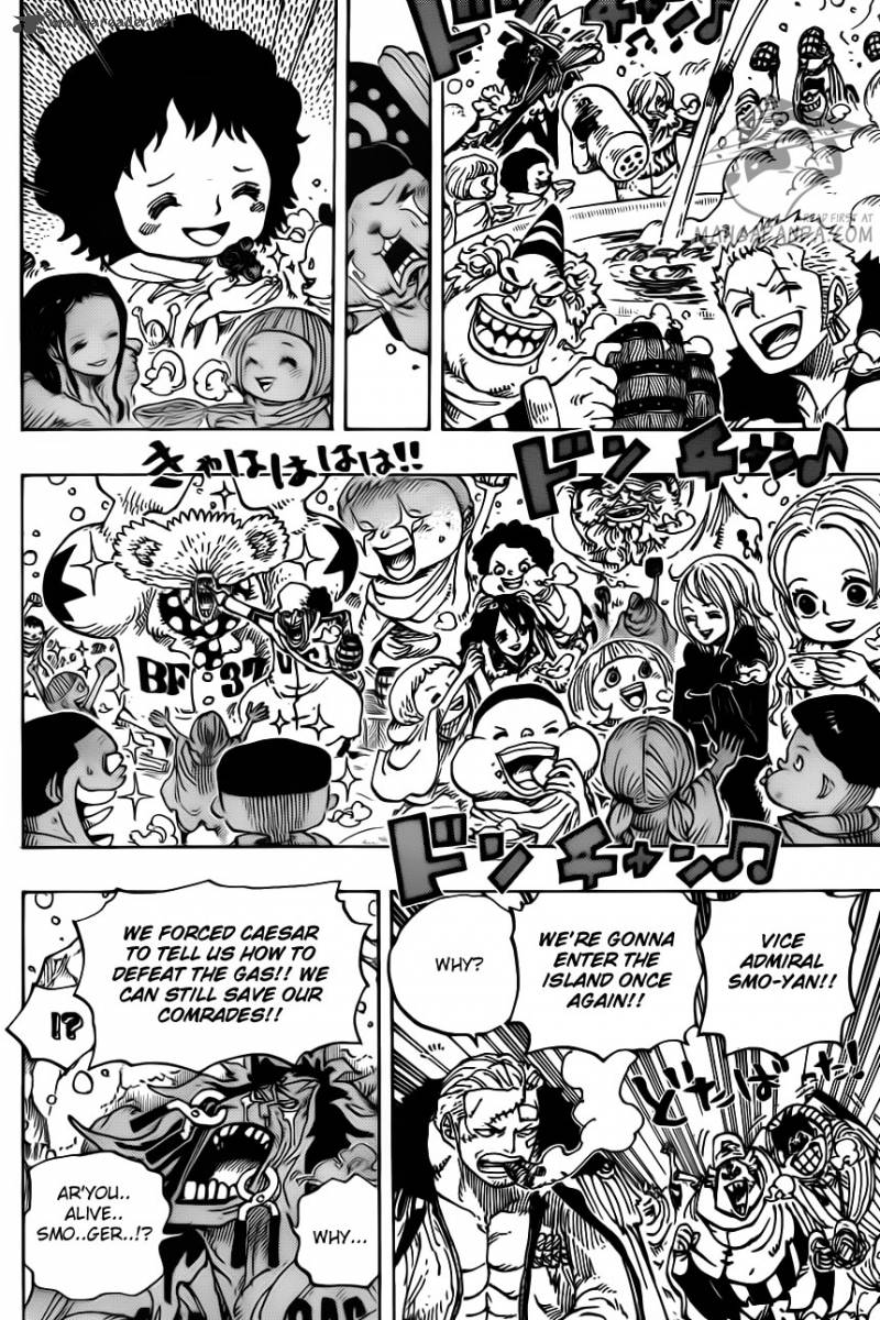 One Piece Chapter 696 - Page 19 in English