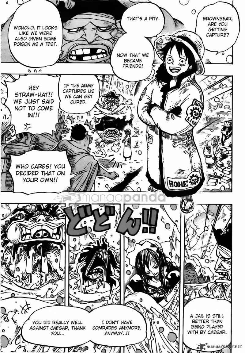 One Piece Chapter 696 - Page 5 in English
