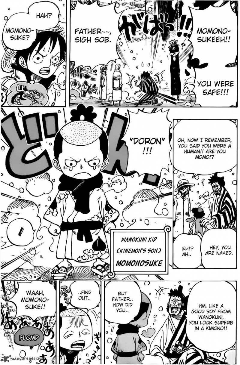 One Piece Chapter 696 - Page 9 in English