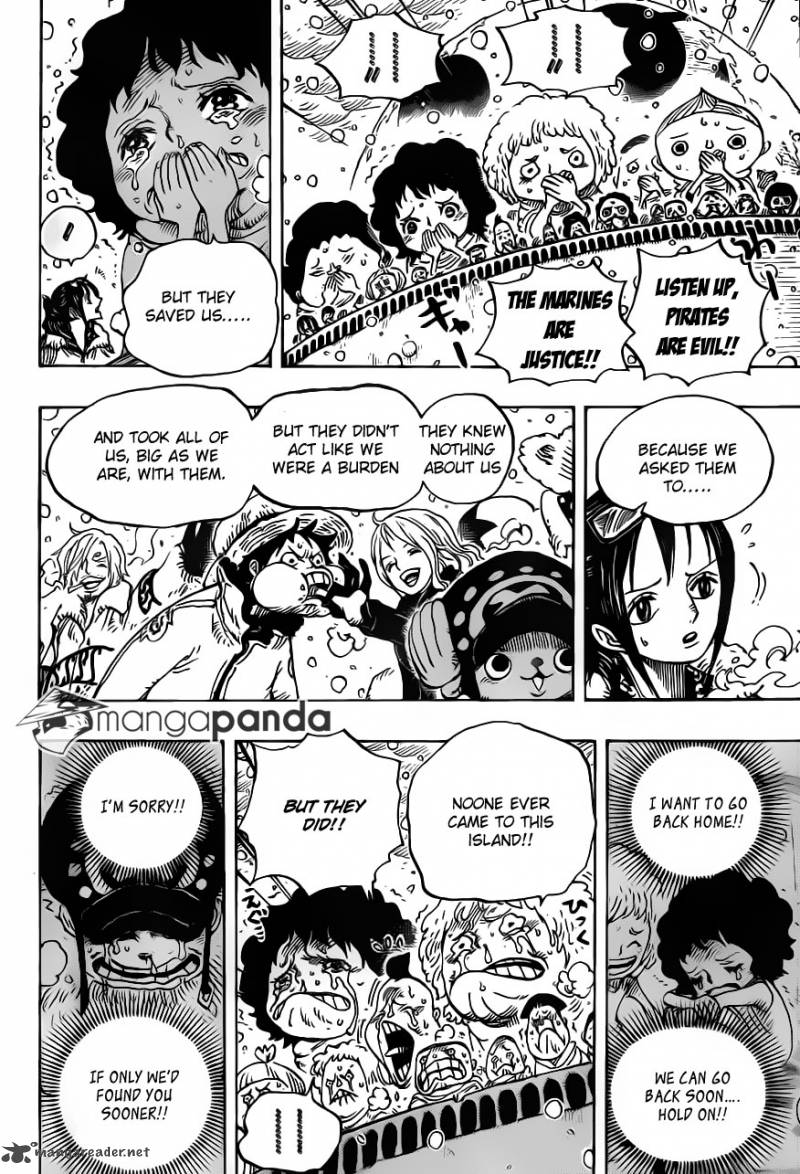 One Piece Chapter 697 - Page 10 in English
