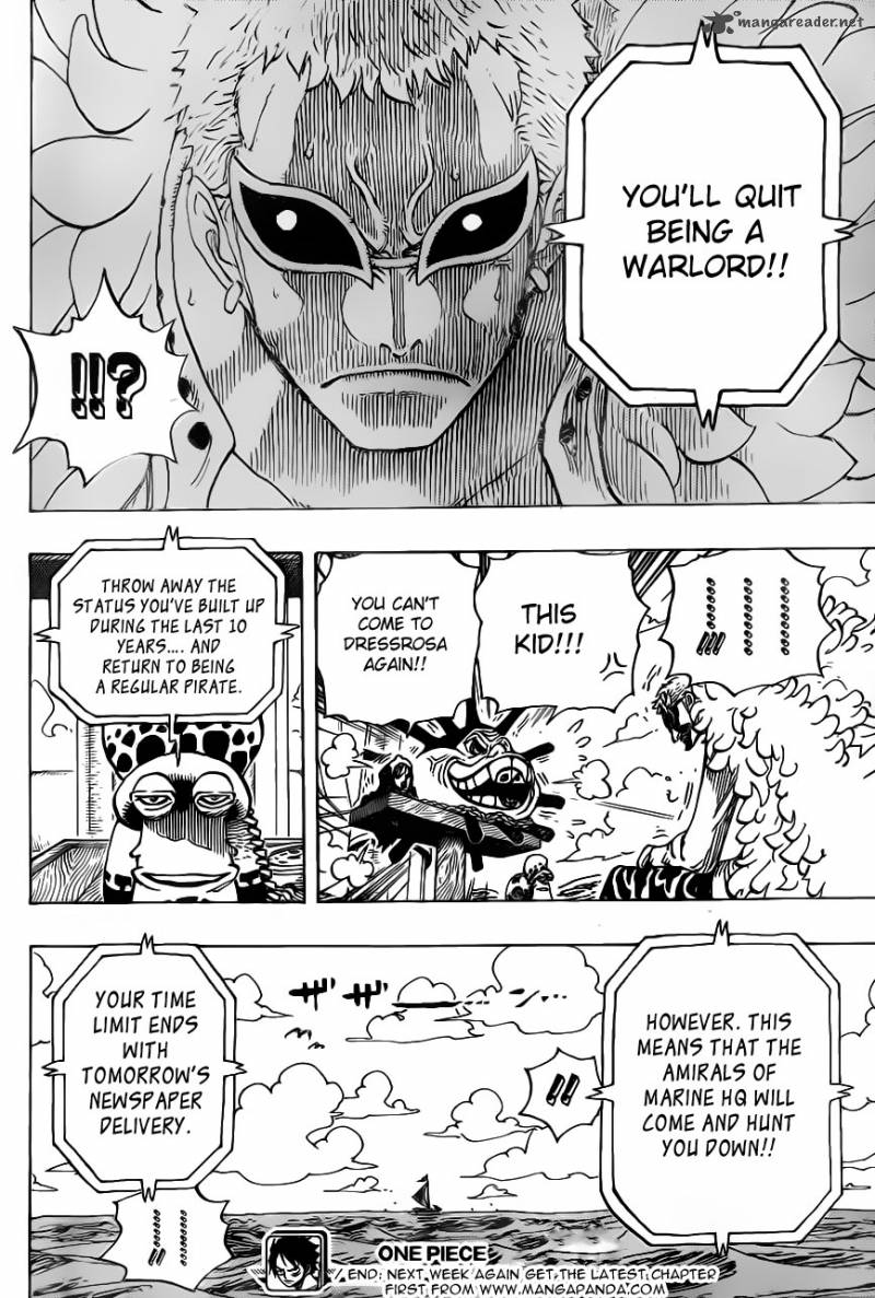 One Piece Chapter 697 - Page 20 in English