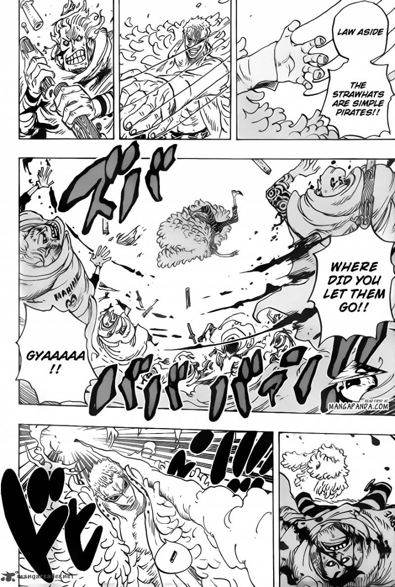One Piece Chapter 698 - Page 10 in English