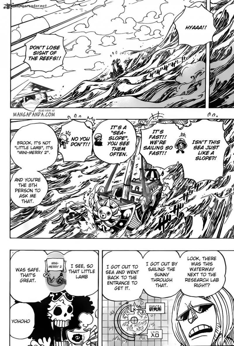 One Piece Chapter 698 - Page 12 in English