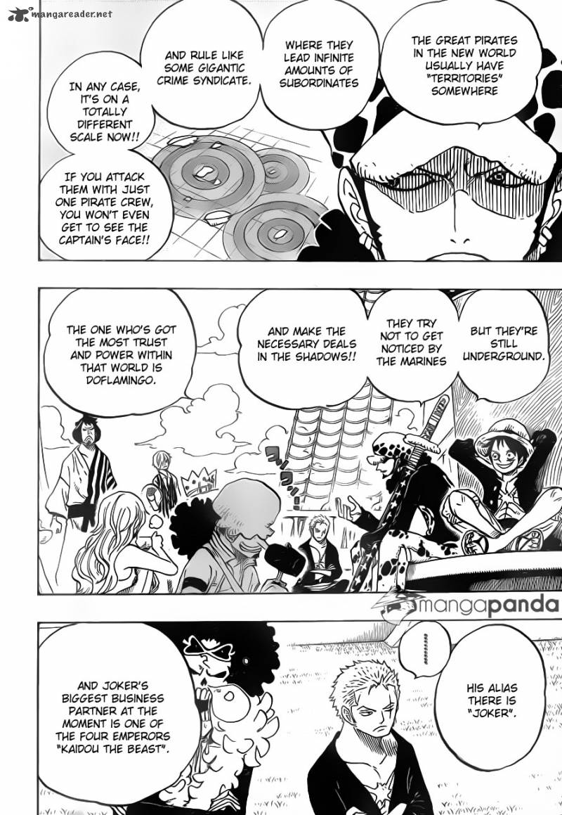 One Piece Chapter 698 - Page 16 in English