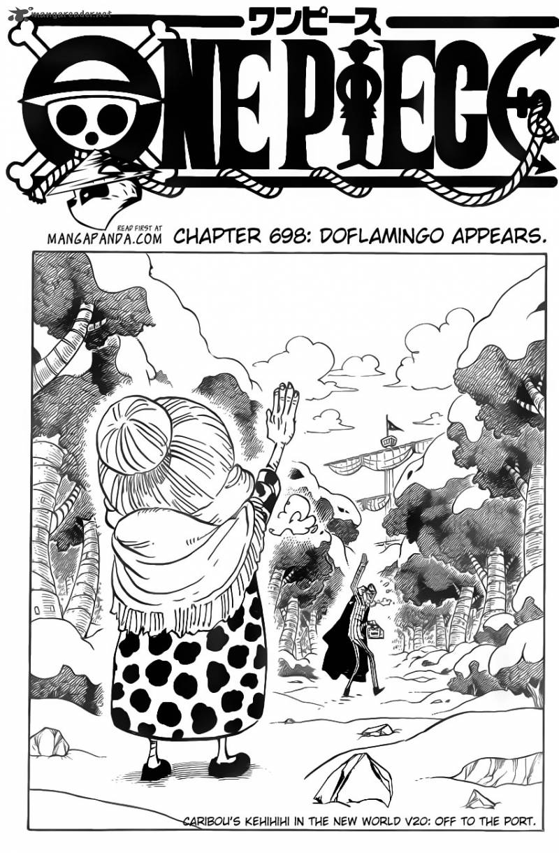 One Piece Chapter 698 - Page 3 in English
