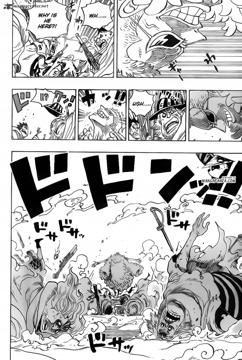 One Piece Chapter 698 - Page 8 in English