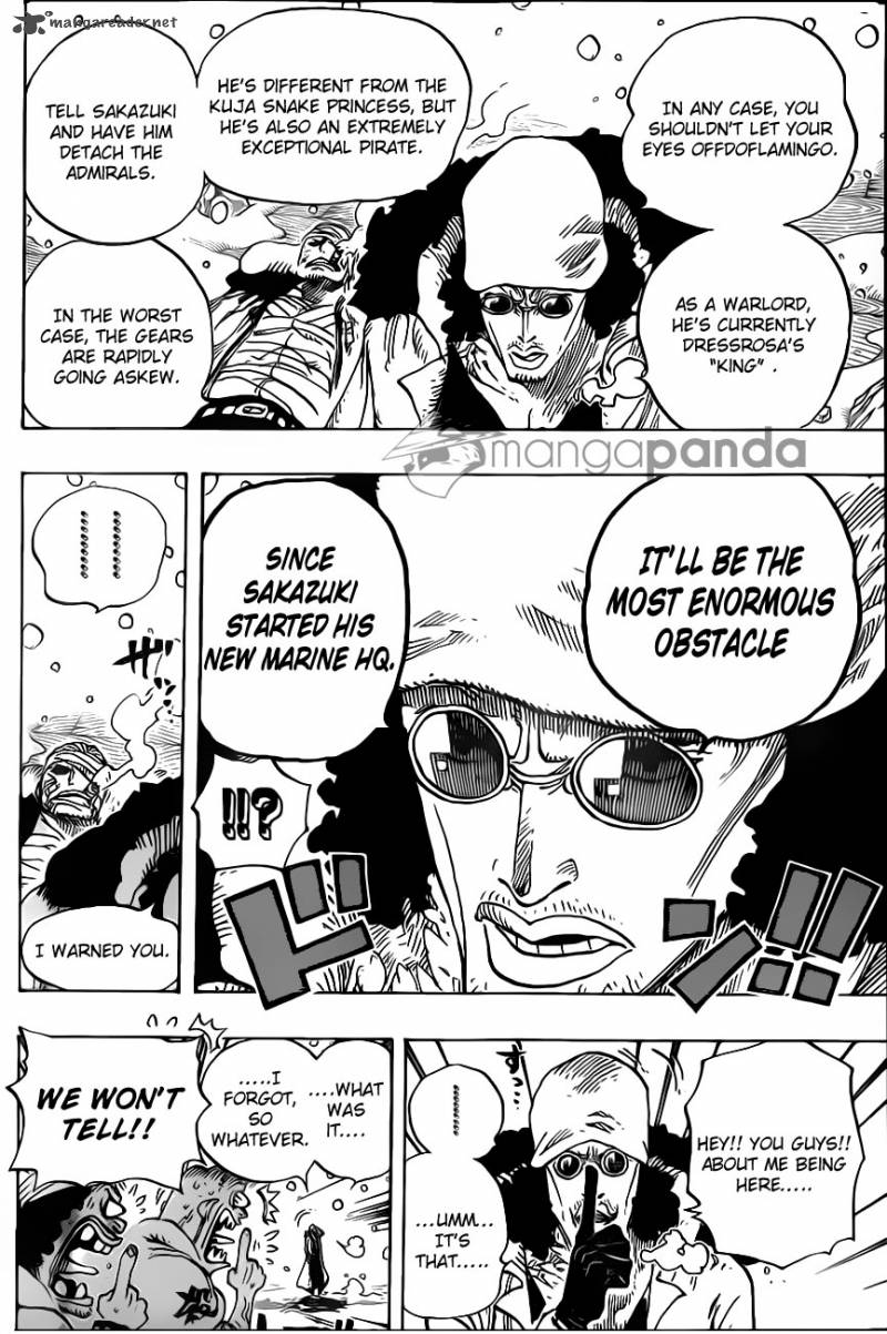 One Piece Chapter 699 - Page 10 in English