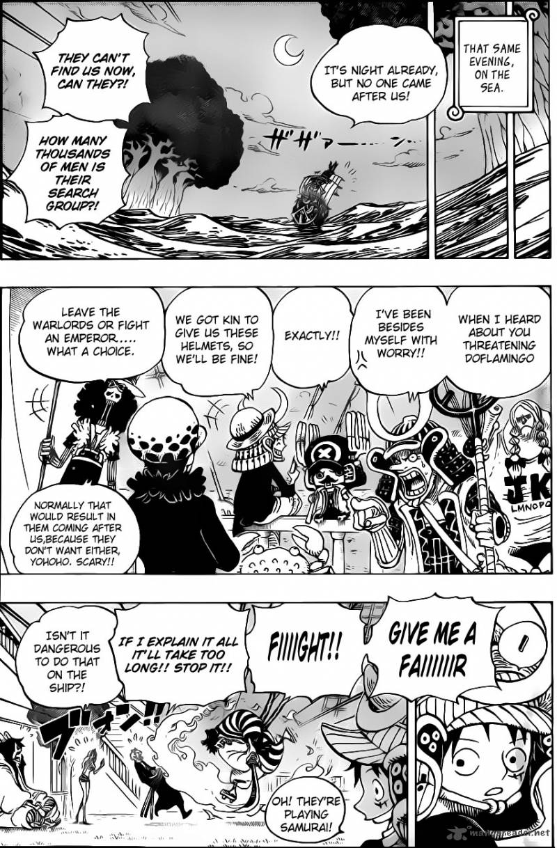 One Piece Chapter 699 - Page 11 in English