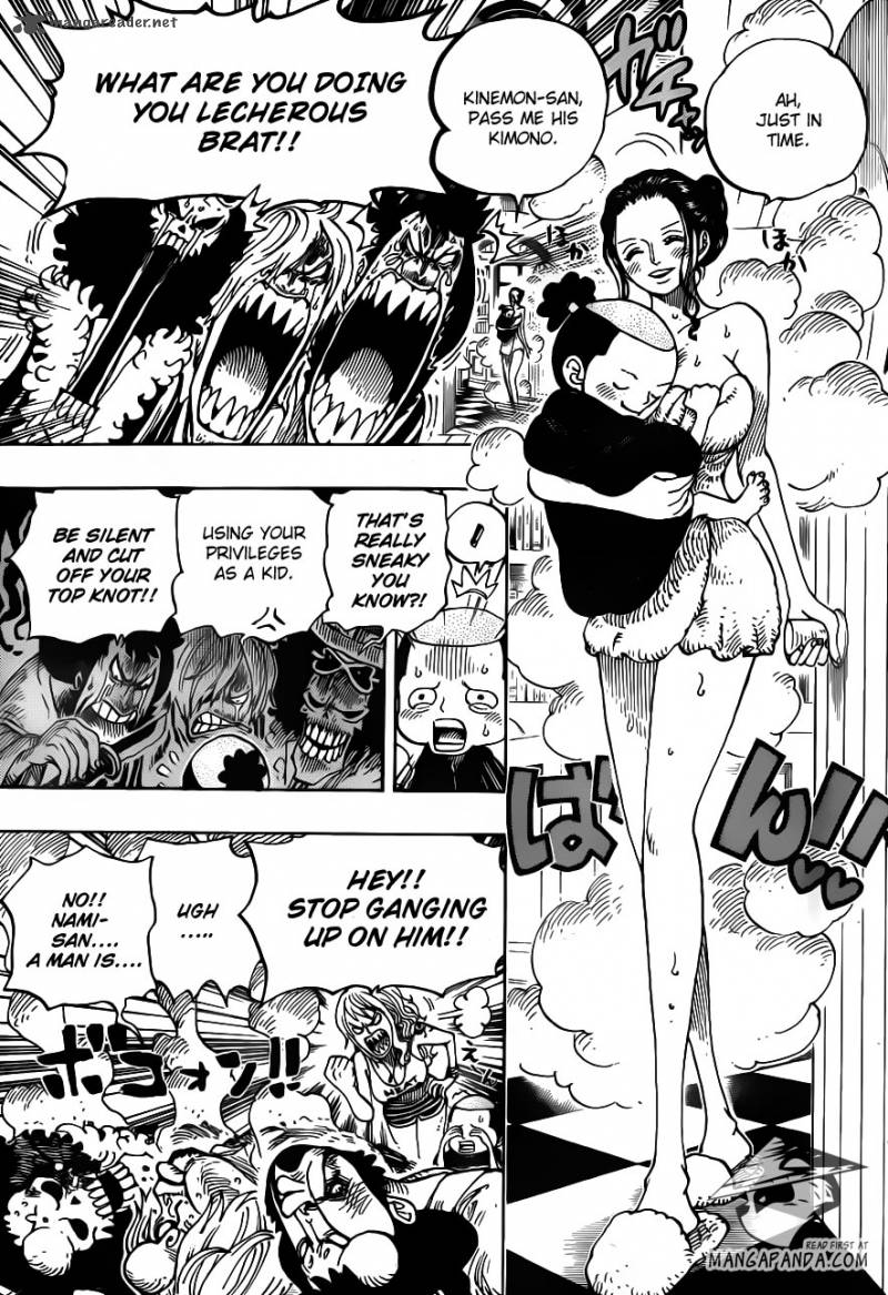 One Piece Chapter 699 - Page 13 in English