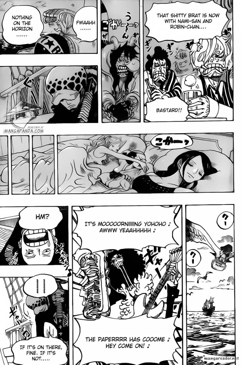 One Piece Chapter 699 - Page 15 in English
