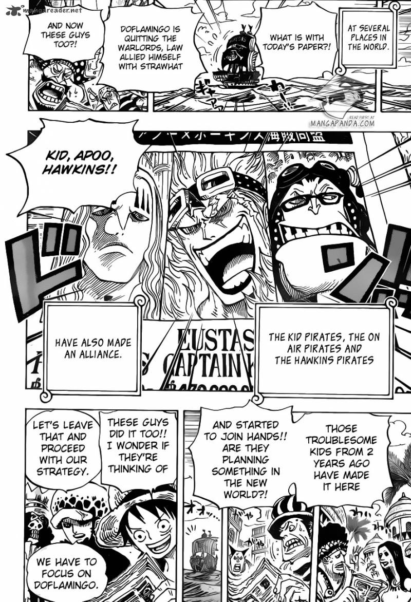 One Piece Chapter 699 - Page 18 in English