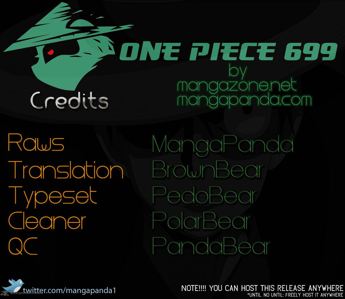 One Piece Chapter 699 - Page 22 in English