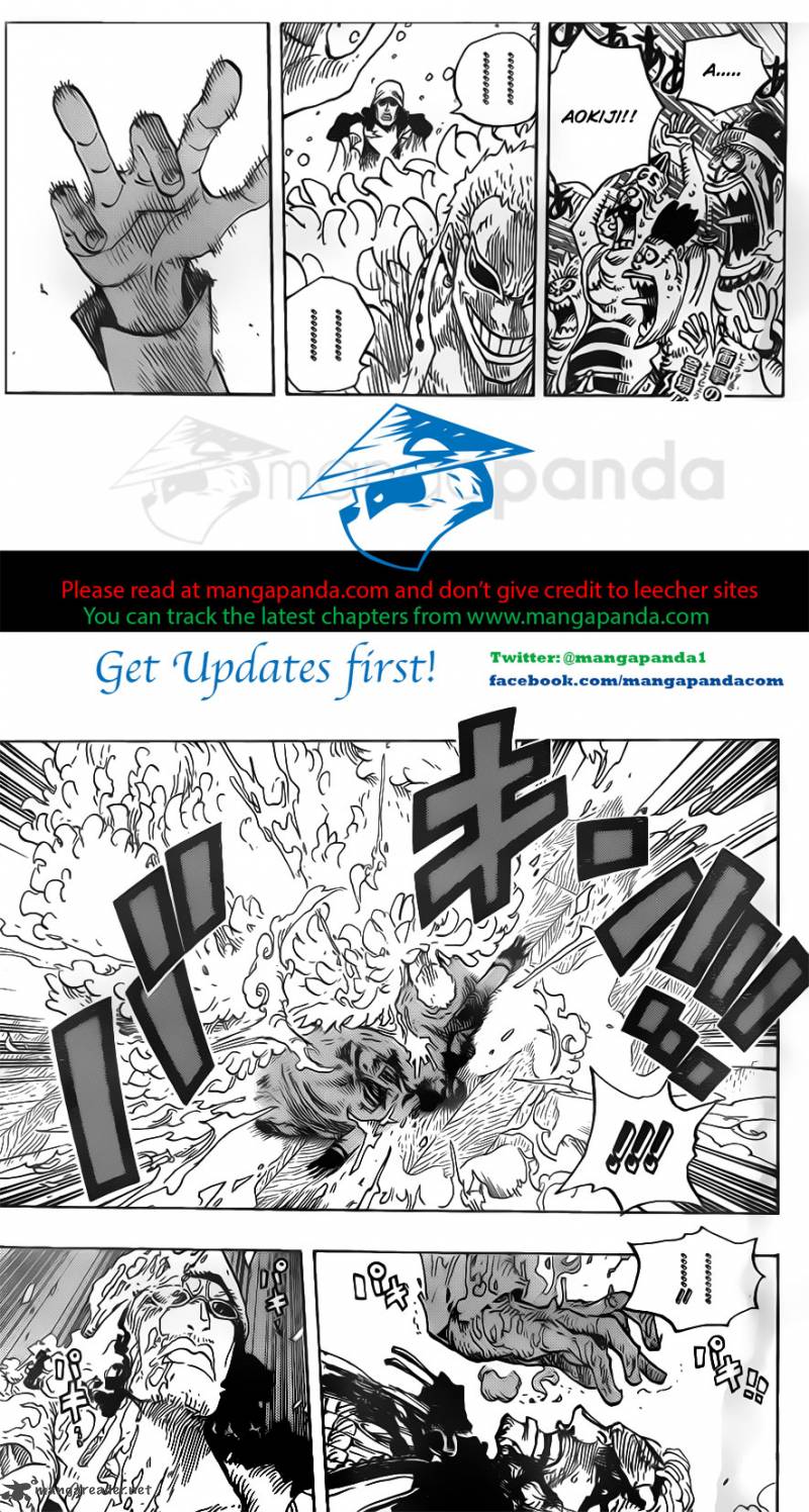 One Piece Chapter 699 - Page 3 in English