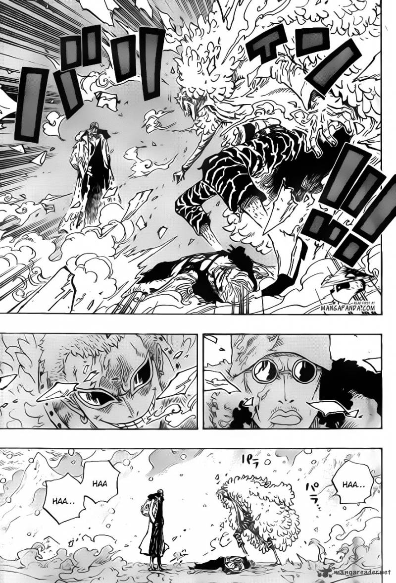 One Piece Chapter 699 - Page 5 in English