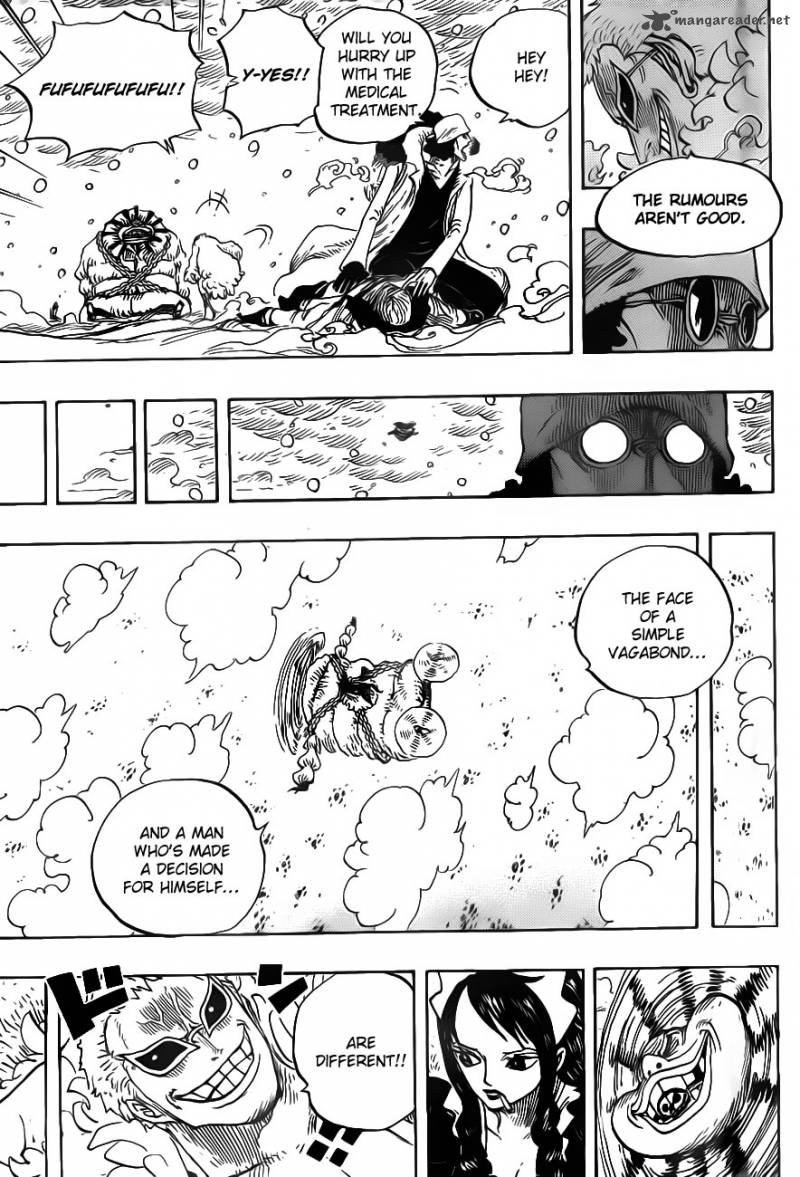 One Piece Chapter 699 - Page 7 in English