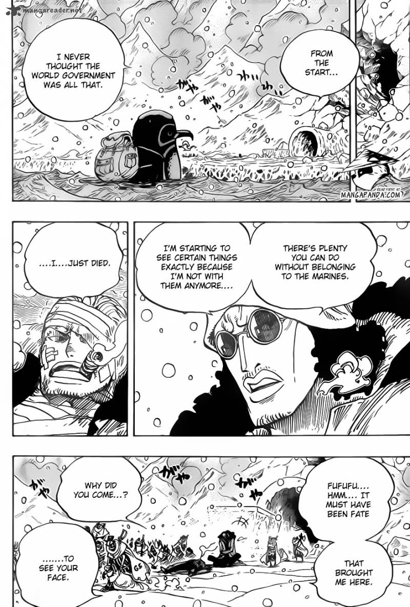 One Piece Chapter 699 - Page 8 in English
