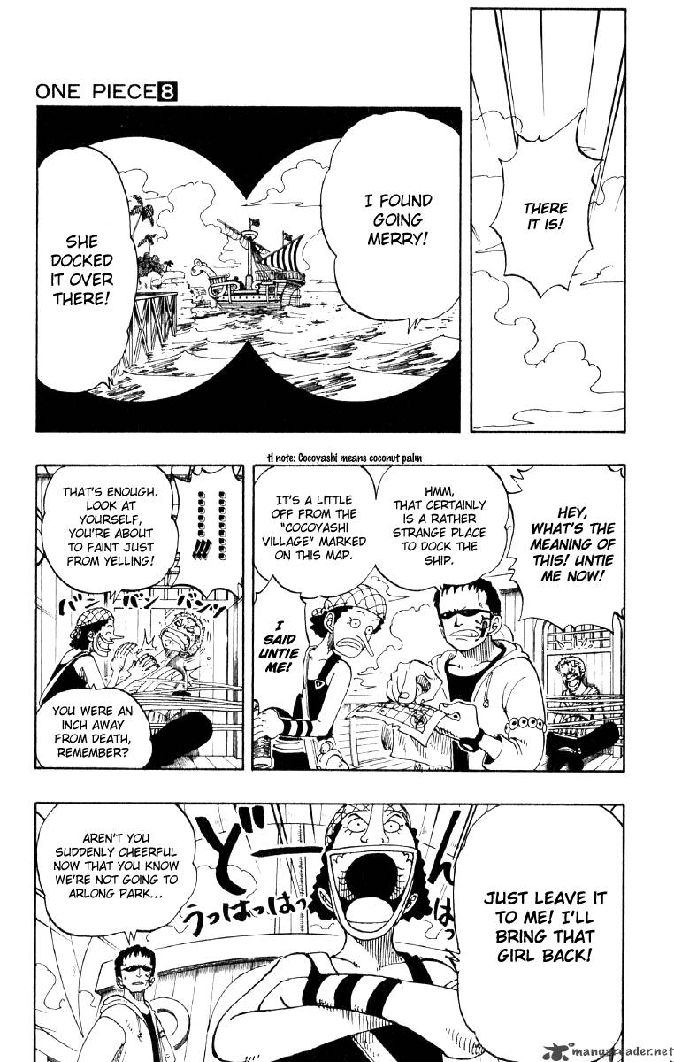 One Piece Chapter 70 - Page 5 in English