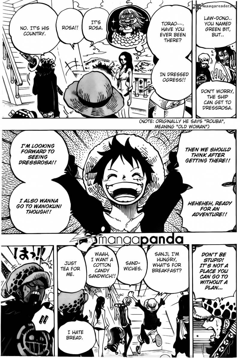 One Piece Chapter 700 - Page 12 in English