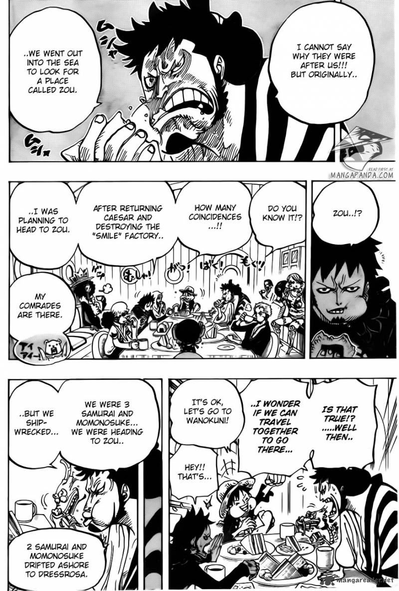 One Piece Chapter 700 - Page 13 in English