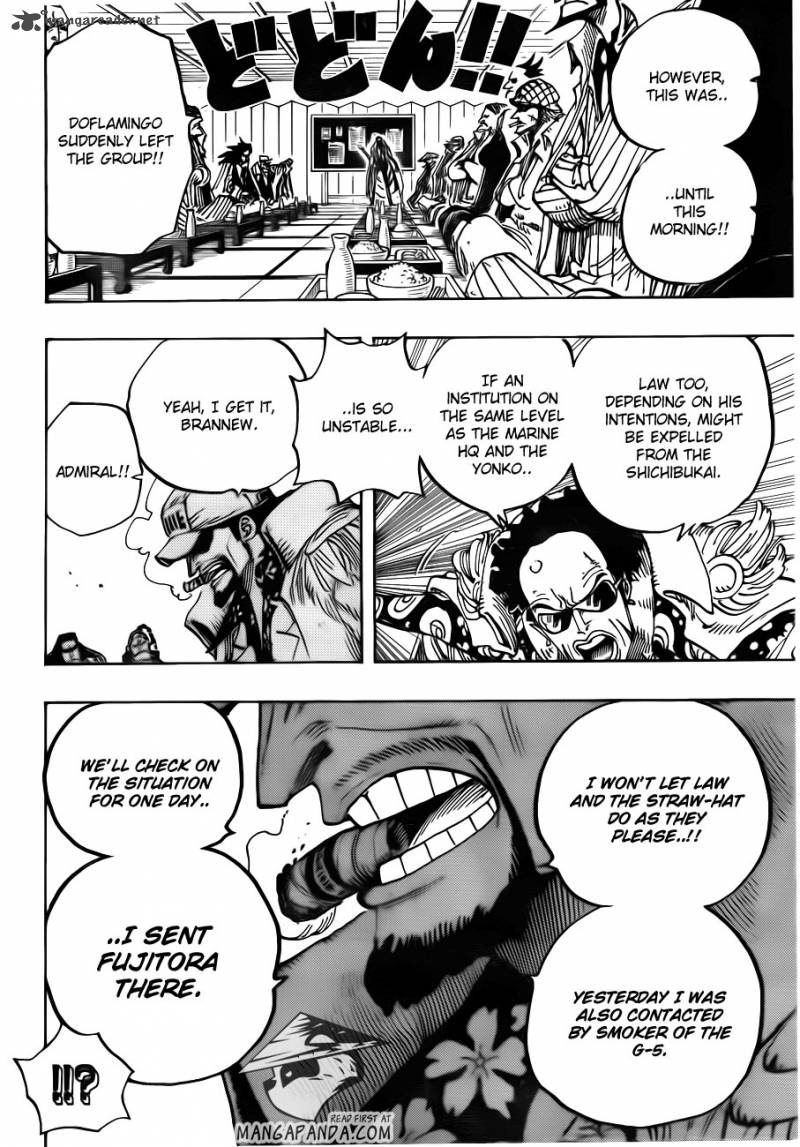 One Piece Chapter 700 - Page 17 in English