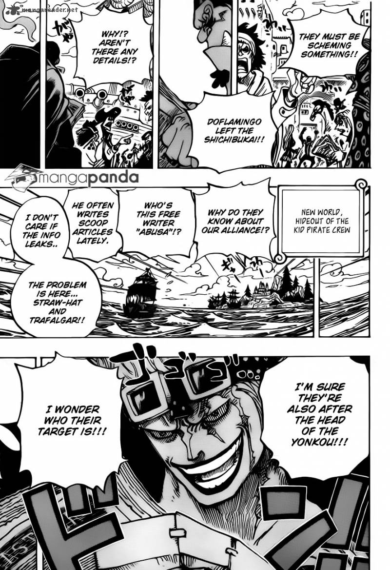 One Piece Chapter 700 - Page 6 in English