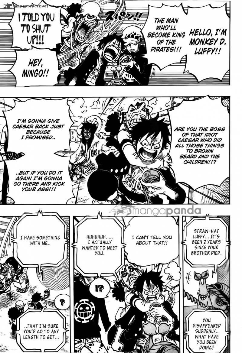 One Piece Chapter 700 - Page 8 in English