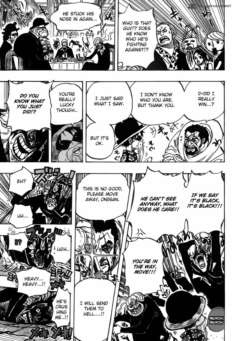 One Piece Chapter 701 - Page 19 in English